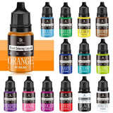 Flytande matfärg, 10 ml Naty Shop 10 ml (set med 14 delar)