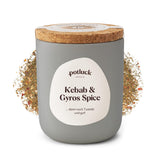 Potluck | Kebab & Gyros Spice | Gewürzzubereitung im Keramiktopf | 50g | Vegansk, glutenfri och med naturliga ingredienser