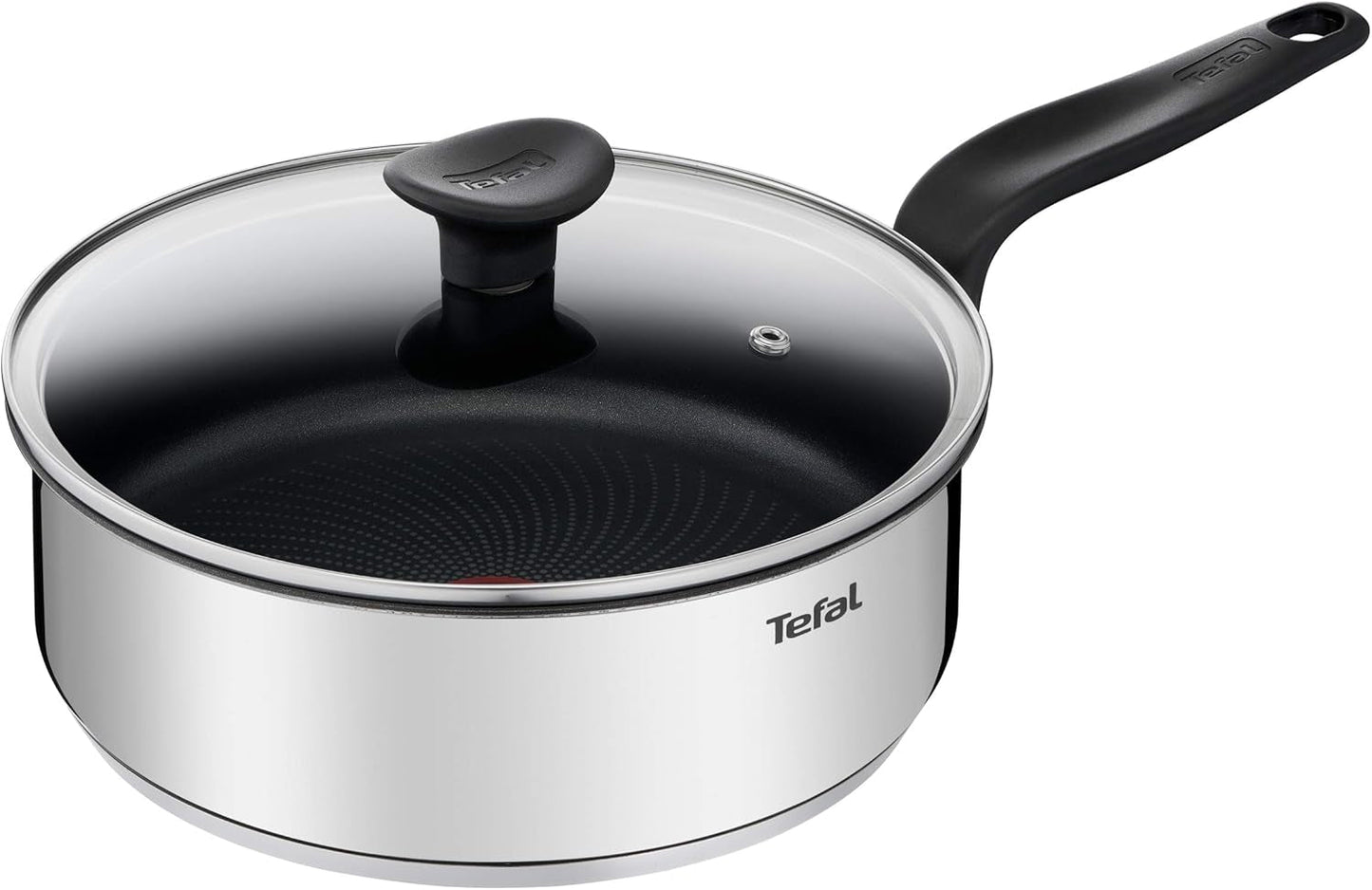 Tefal Huvudpanna 20 cm, rostfritt stål Med non-stick beläggning Grytor och kastruller Naty Shop Non-stick beläggning Pan för matlagning 24 Cm