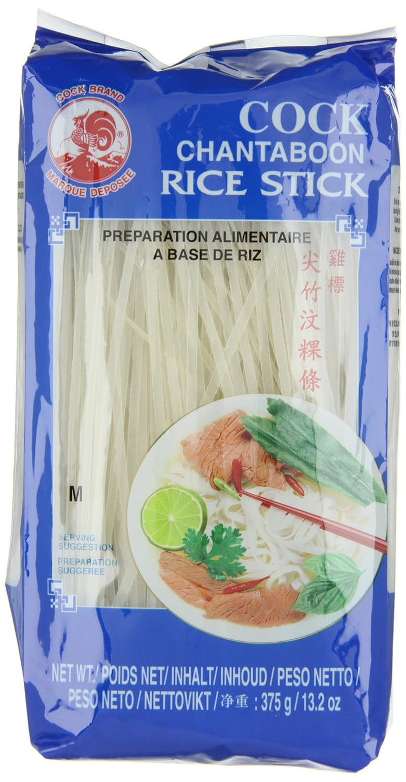 Cock Rice Nudlar, 3 mm, klass 1 (1 förpackning x 375 g)