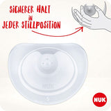 NUK nippelskydd | Amningsbröstskydd | Skyddar mot ömma bröstvårtor | Tunn silikon | Storlek S (16Mm) | 2 st Barnmat och amningstillbehör Naty Shop