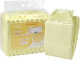 CutiePlusU vuxenblöjor, 10-pack inkontinenstrosor för engångsbruk med öglor för kvinnor och män, maximal absorptionsförmåga över natten - vit (medelstor 71-96 cm)