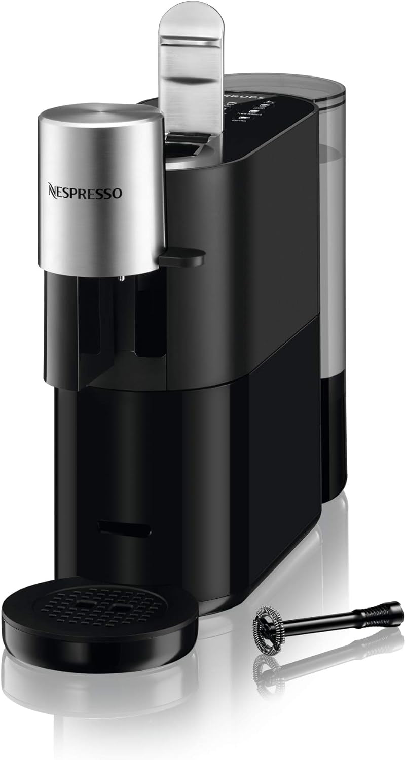Krups Nespresso Espressomaskin, Kapsel Espressomaskin, Espresso Barista Style, Mjölkskummare, Tillverkad i Frankrike YY4355FD