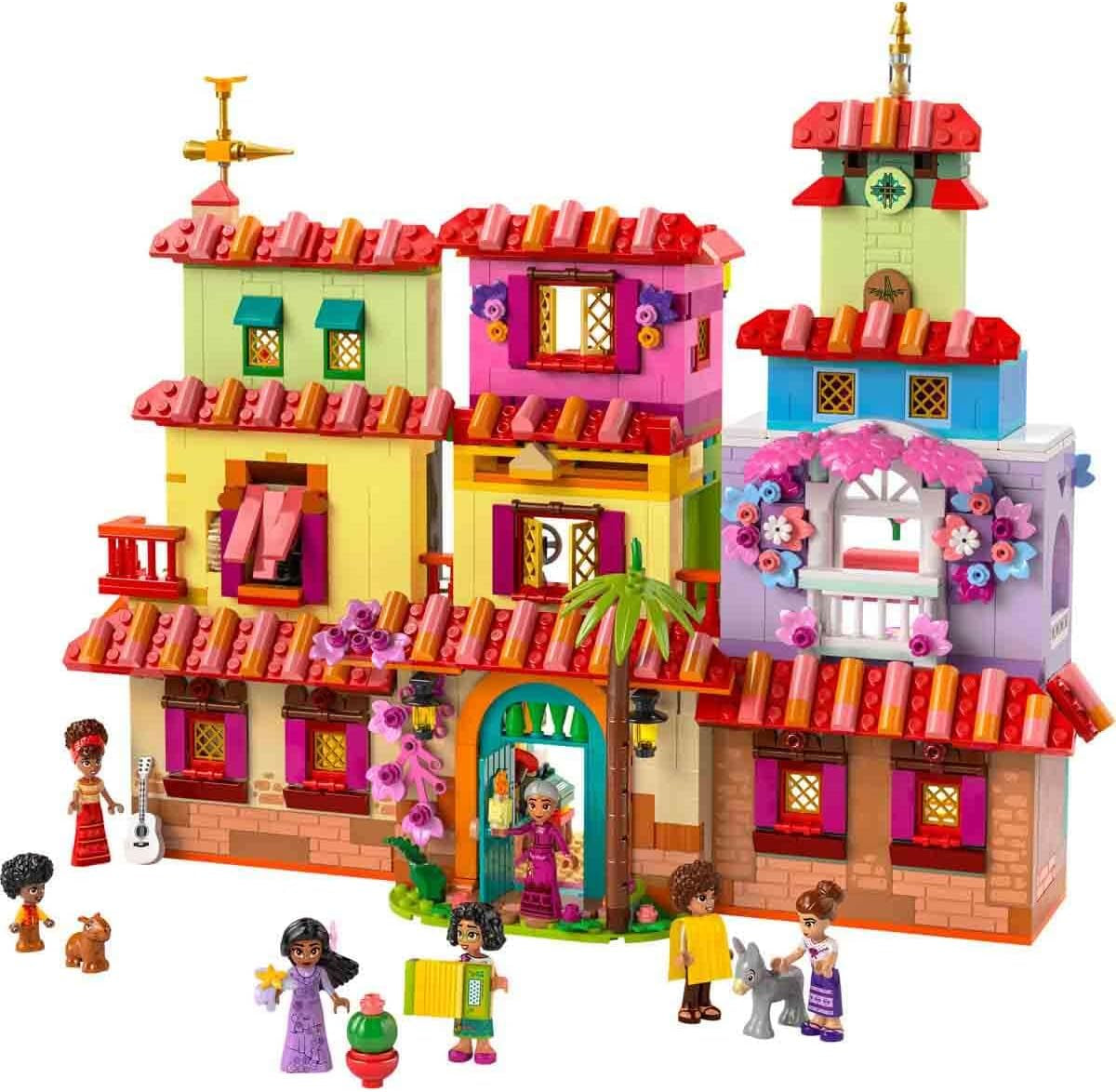 LEGO Ç€ Disney Encanto Magical House of Madrigals Barndockhus med Mirabel Lekfigur Byggleksak för flickor och pojkar från 7 år 43245 Byggset Besuche den LEGO-Store