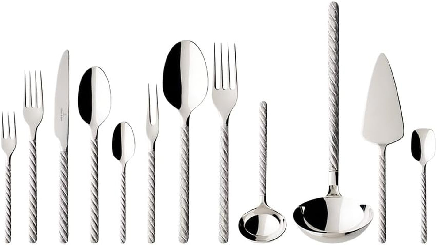 Villeroy And Boch - Montauk bestickset, olika storlekar, rostfritt stål Kitchen Naty Shop 70 stycken