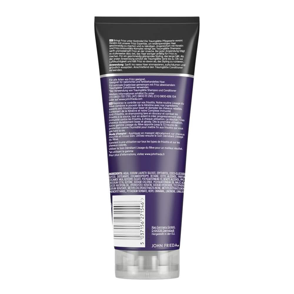 John Frieda - Frizz Ease Dream Smoothing Shampoo, 250 ml dusch och bad Naty Shop