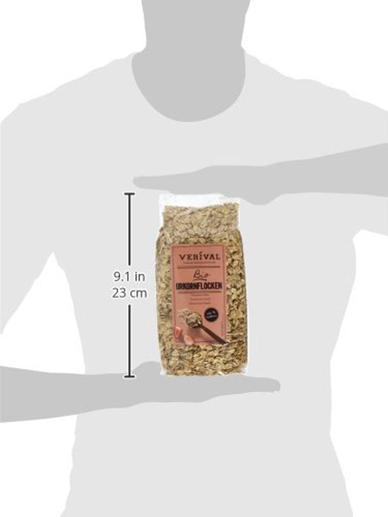 Verival Urkornflocken - Bio, 6Er Pack (6 X 500 G) Spannmål Naty Shop