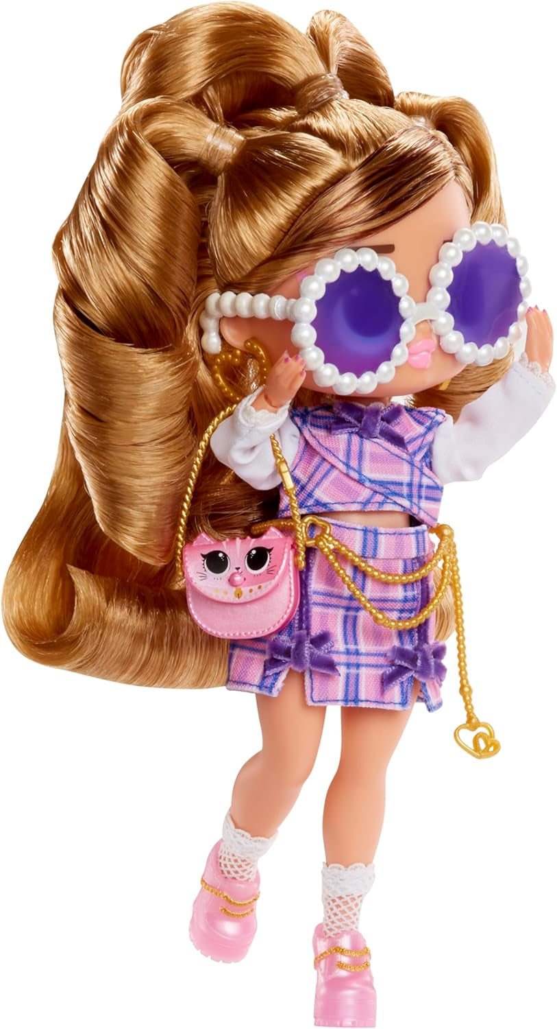 LOL Överraskning! Tweens Core Doll - Fancy Girl - Innehåller 1 modedocka med outfit och tillbehör, 4 samlarföremål, Rose