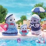 Sylvanian Families - 5759 Sälfamiljen Djurfigur Detaljerad leksak för åldrarna 3+ Naty Shop Dolls