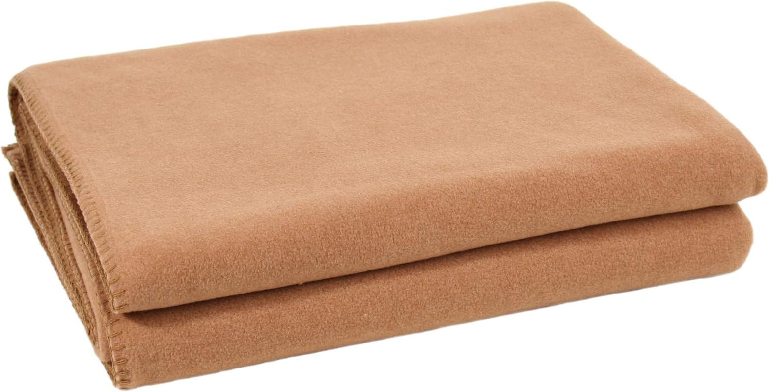 Zoepritz Decke in Der Farbe: Rot, Aus 65% Polyester, 35% Viskos Hergestellt, Grön: 160X200 Cm, 103291-235-160X200
