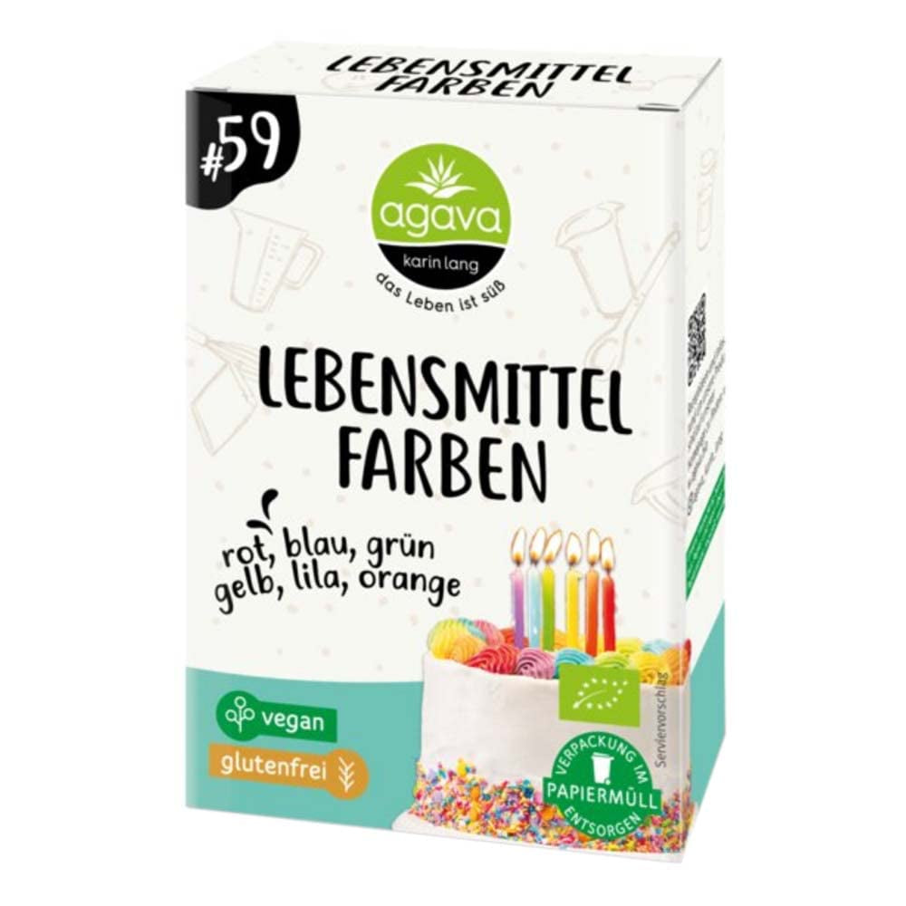 Livsmedelsfärg 6 x 8 g