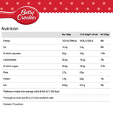 Betty Crocker, Tårtglasyr med choklad och kola, 400 grams glasyr och dekor Naty Shop