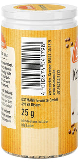 Hela korianderfrön (förpackningens utformning kan variera) Naty Shop Spices
