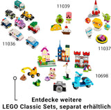 LEGO Classic Creative Dinosaurs Byggset med djurmodeller och figurer gjorda av klossar, fantasifull lekupplevelse, present till pojkar och flickor 5 år gamla, inklusive T.Rex och Triceratops 11041 Byggset Besuche den LEGO-Store