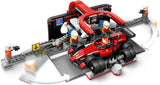 LEGO City F1 Pit Stop med Team och Ferrari Speedster - Formel 1 Pit Stop Set med 1 racerförare och 4 mekaniska minifigurer - Racing billeksak för pojkar och flickor 6+ - 60443 Byggset Beuche den LEGO-Store
