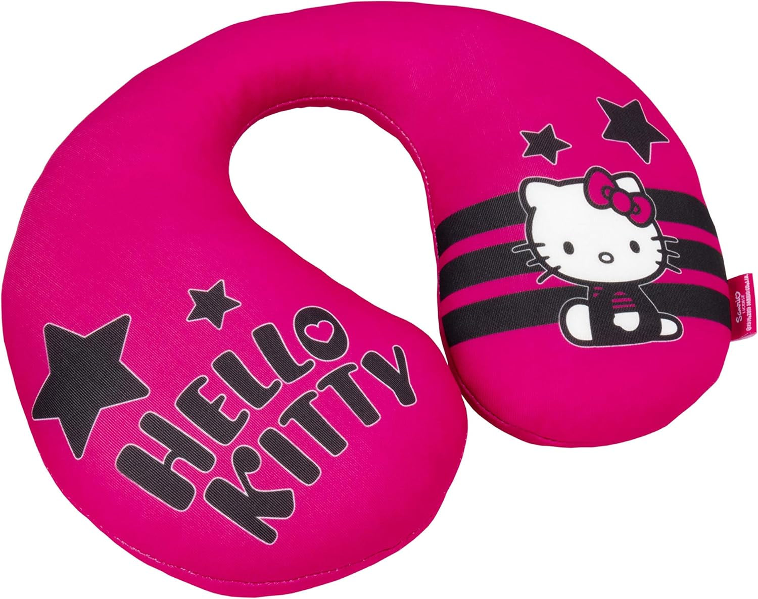 HELLO KITTY Star nackkudde för pojkar och tjejer. Bekväm och funktionell. Universal, 100% tvättbar. Resekuddar Naty Shop Standardtitel