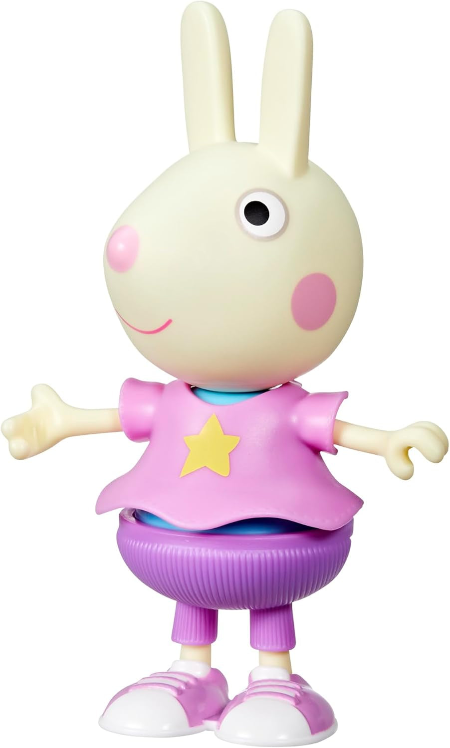 Peppa Pig Luisa Spoon - Rolig klänningsfigur, 15 cm flickdocka med tillbehör och kläder, interaktiv leksaksset för småbarn från 3 år och uppåt