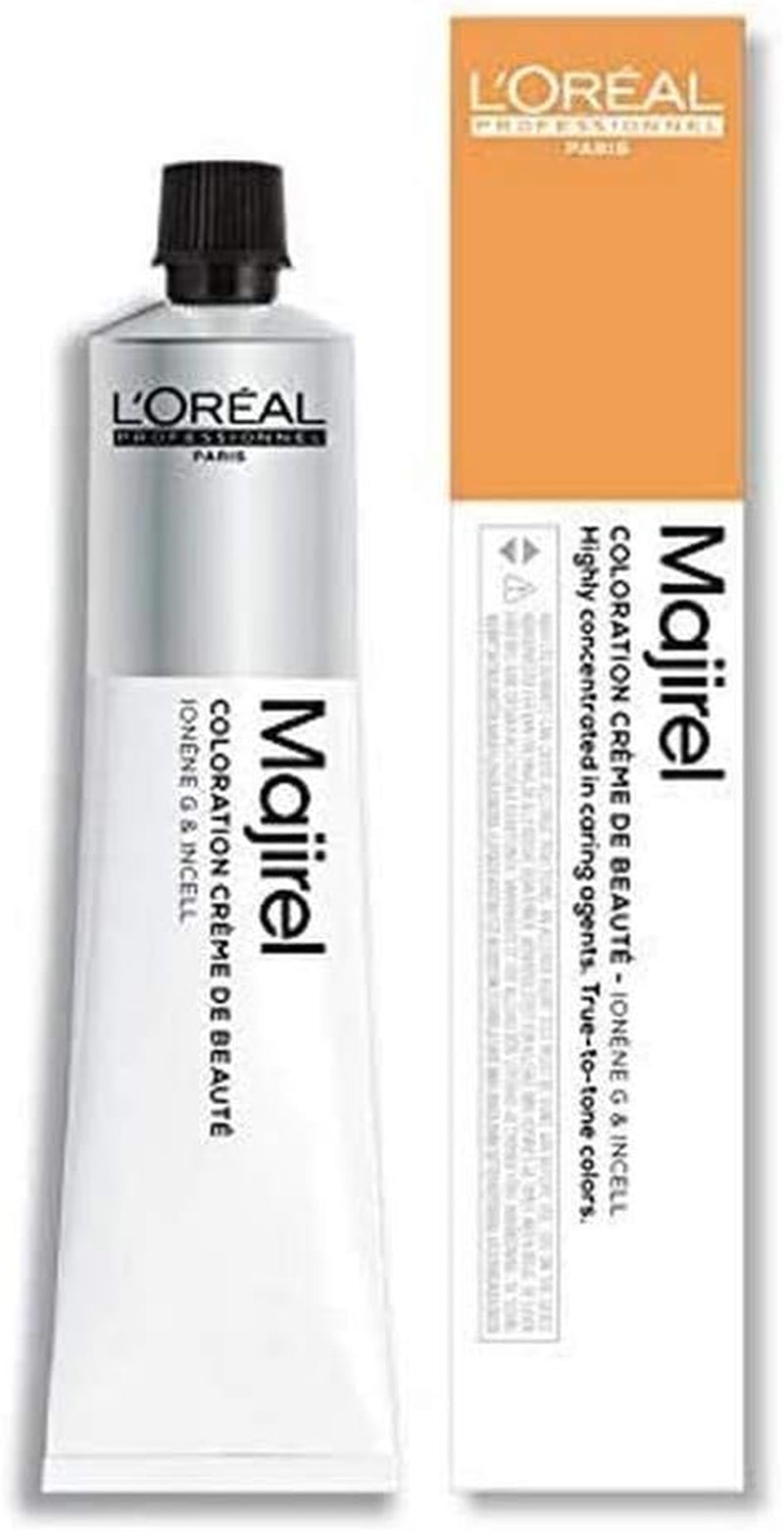 L'Oréal Professionnel Majirel 7 mellanblond, 50 ml Hårfärgning Naty Shop 6.3 Mörkblont guld