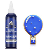 Röd matfärg 120 ml, högkoncentrerad och sockerfri flytande matfärg för bakning, kakor, makroner, glasyr, fondant, kakor, munkar