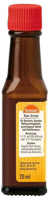 Ostmann romsmak, 20 ml Aromas Naty Shop