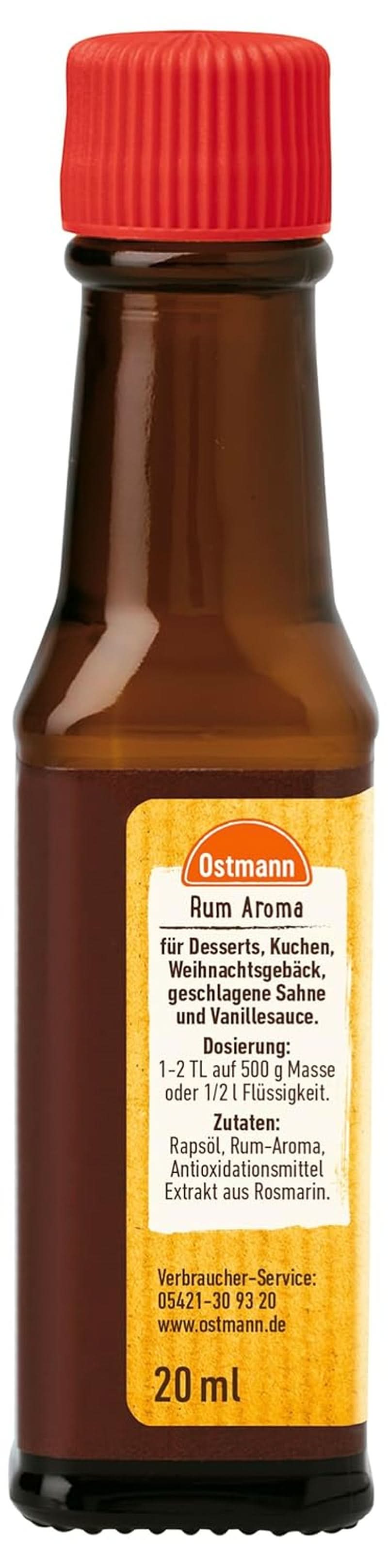 Ostmann romsmak, 20 ml Aromas Naty Shop