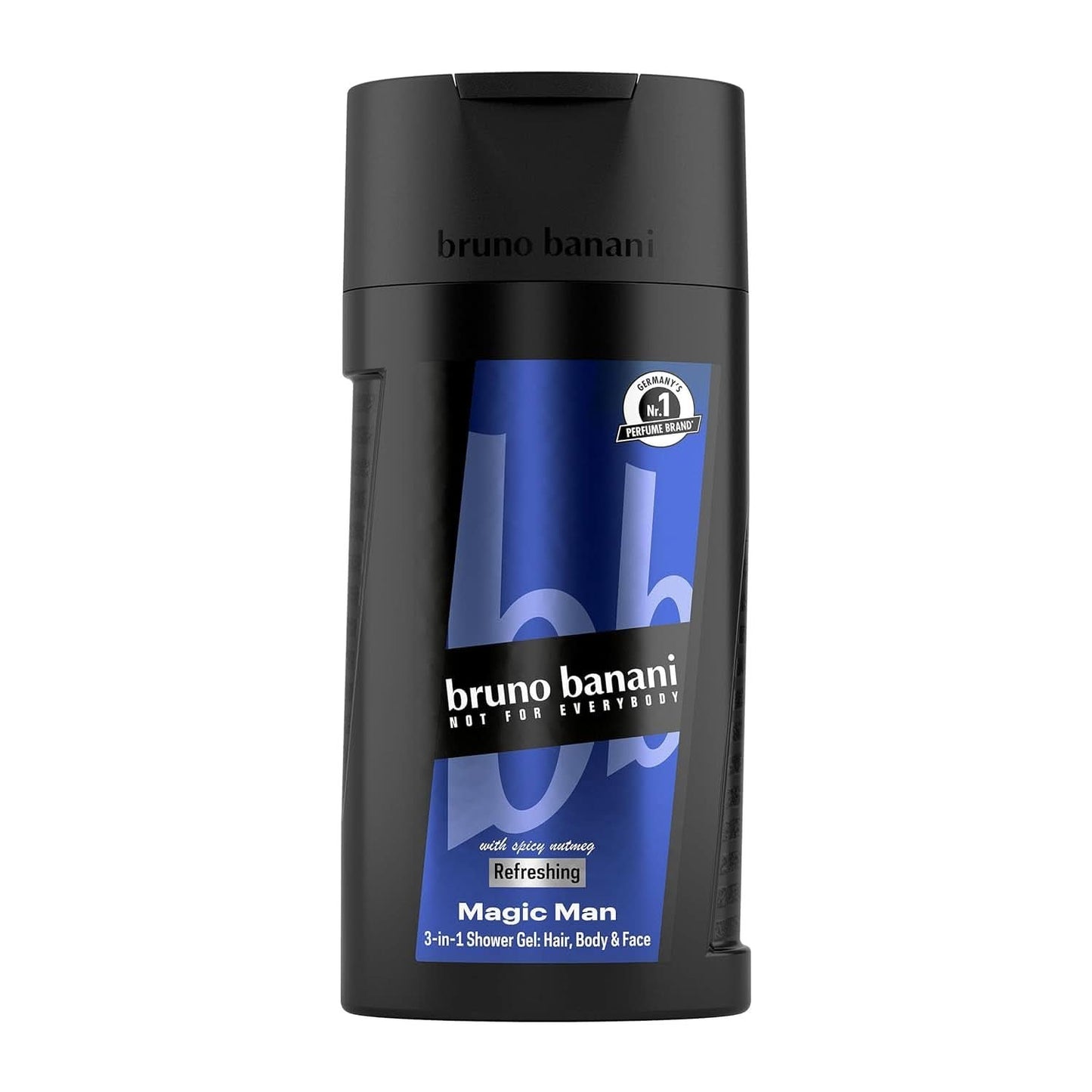 Bruno Banani Loyal Man 3 i 1 duschgel för kropp, hår och ansikte, män, 250 ml Dusch och bad Naty Shop 250 ml Rökelse