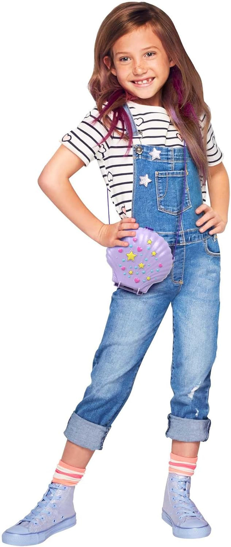 Polly Pocket Kista Wrap Around Shell Bag Underwater 2 Dockor 1 Ubåt Polly Pocket Mermaid Toy 4 år gammal leksak GNH11 Naty Shop Dolls