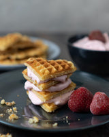 RUF Waffel-Mix, Großpackung, Grundmischung Zur Herstellung Von Waffeln Im Waffeleisen, Für Großküchen, Kantinen, Hotell och restauranger, 1 X 2500G Mix för bakning och matlagning Naty Shop