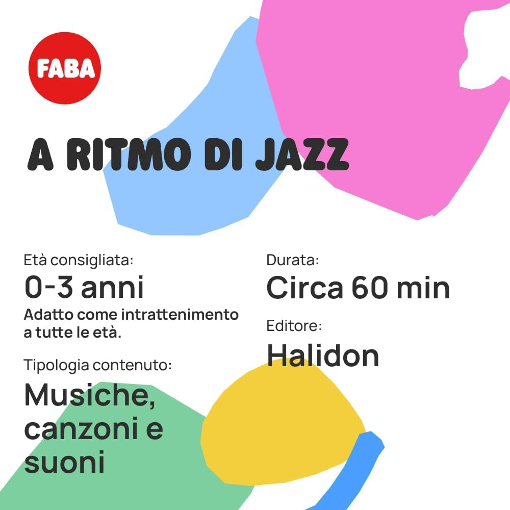 Ljudfigur - jazzrytm - musik, sånger och ljud, pedagogiskt innehåll leksak, pojkar och flickor från 0 år, italiensk version Bebe Naty Shop leksaker