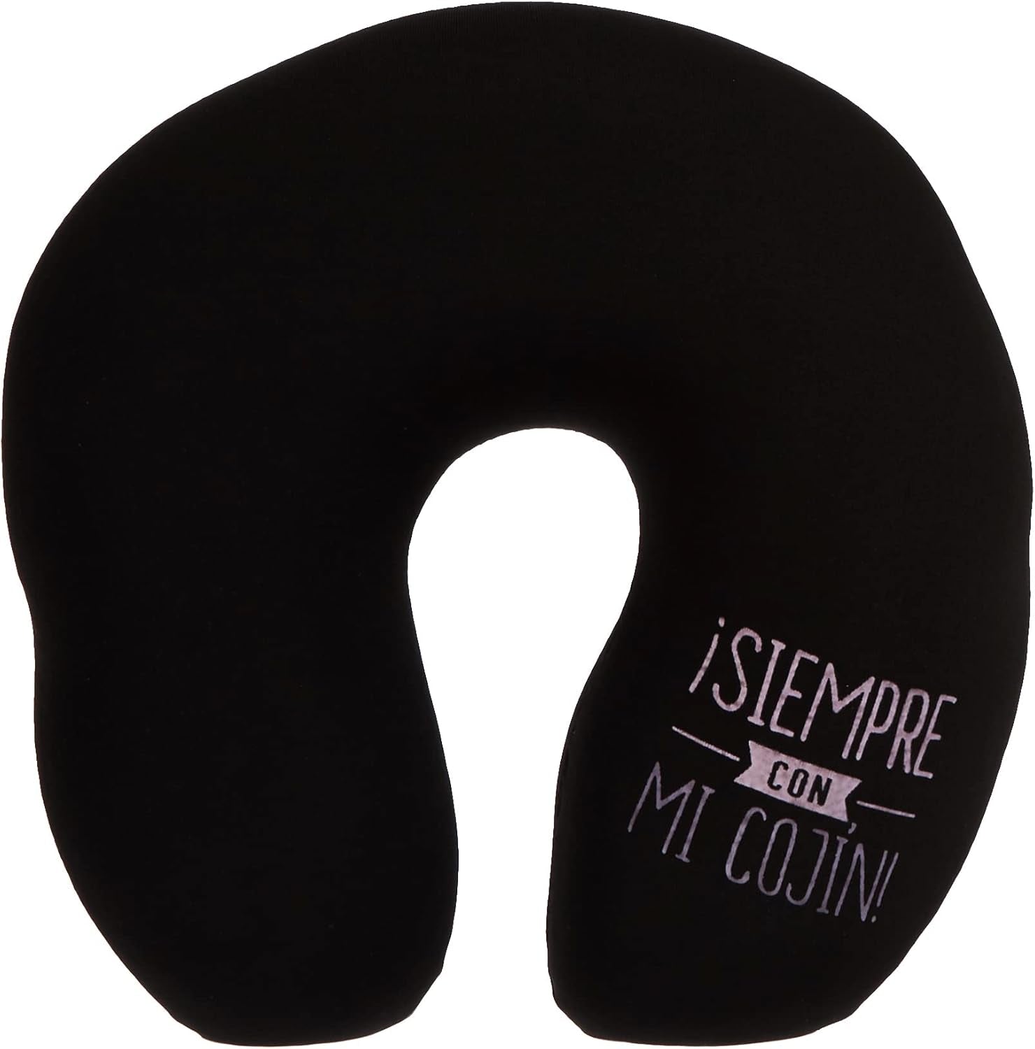 LAG VO1126- Almohada De Viaje, 26 Cm, Färg Rosa, Negro Y Azul Flerfärgad One Size Resekuddar Naty Shop Standardtitel