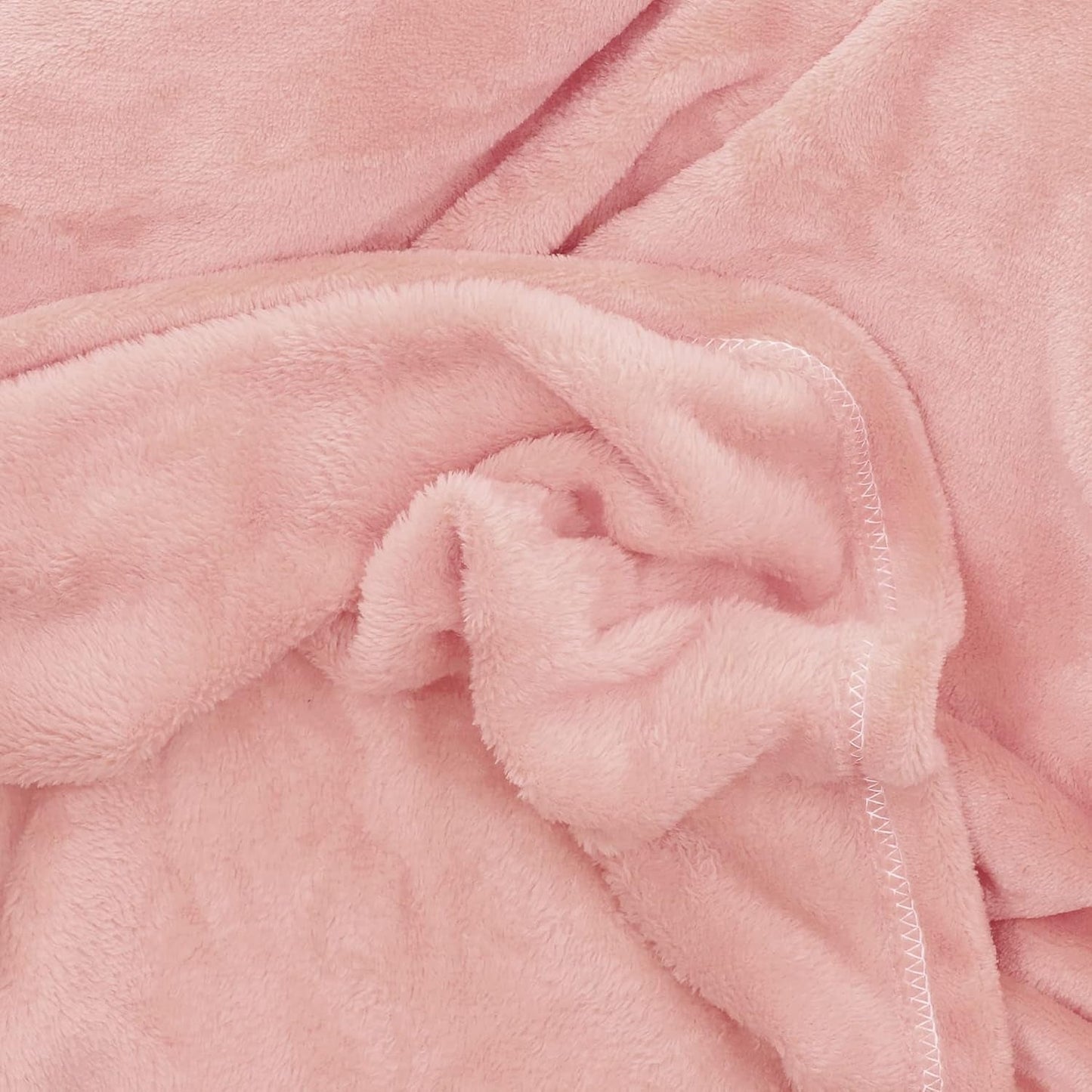 HOMLA Fluffig och varmröd fleecefilt - för soffa och säng Bekväm filt Sofffilt Vardagsrumsfilt - lättskött 150 X 200 cm Rosa Sängar och filtar Besuche den HOMLA-Store