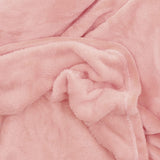 HOMLA Fluffig och varmröd fleecefilt - för soffa och säng Bekväm filt Sofffilt Vardagsrumsfilt - lättskött 150 X 200 cm Rosa Sängar och filtar Besuche den HOMLA-Store