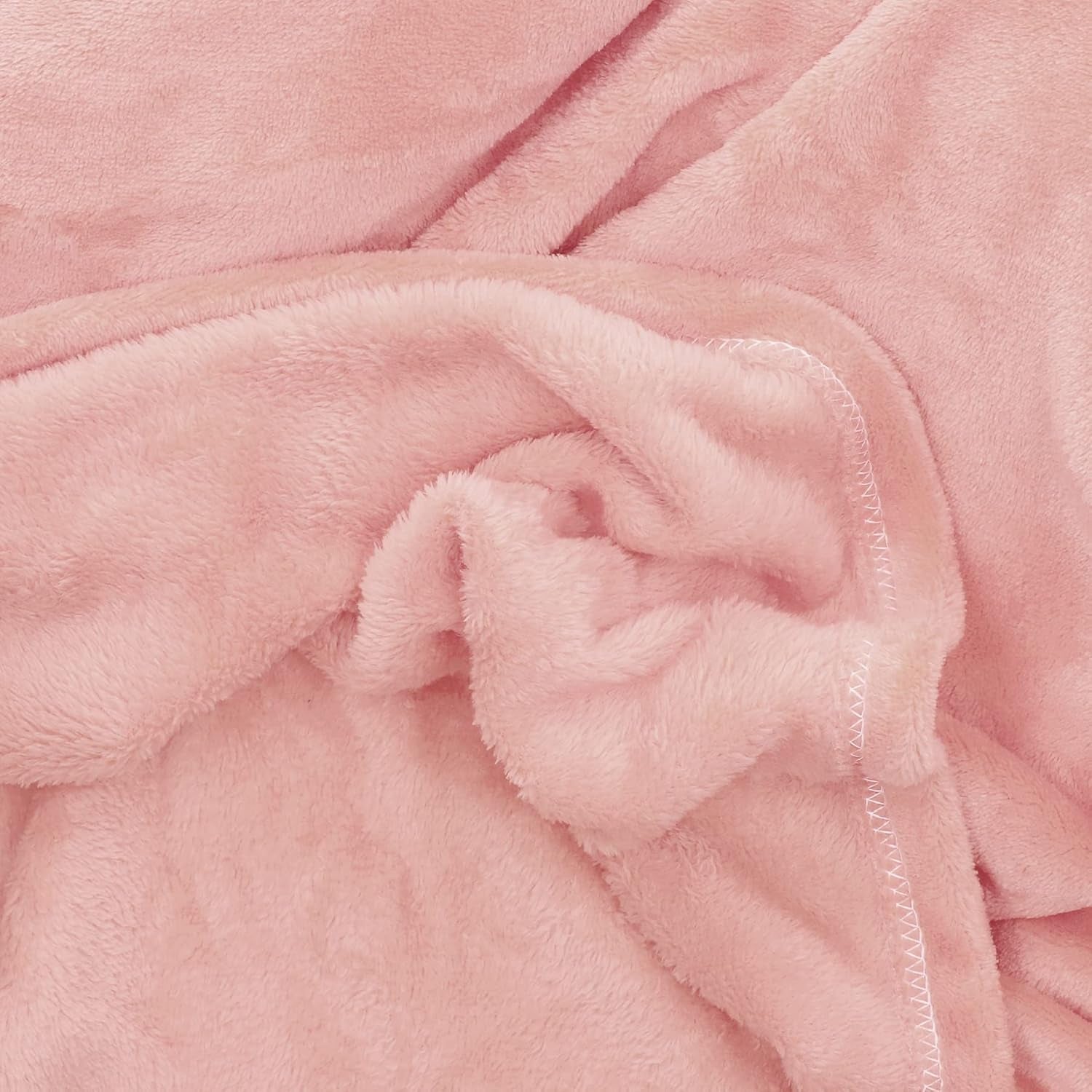 HOMLA Fluffig och varmröd fleecefilt - för soffa och säng Bekväm filt Sofffilt Vardagsrumsfilt - lättskött 150 X 200 cm Rosa Sängar och filtar Besuche den HOMLA-Store