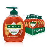 Palmolive, flytande tvål för känslig handrengöring, set 6 x 300 ml Dusch och bad Naty Shop
