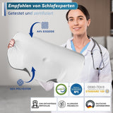 IDEA Nackvärkskudde Ortopedisk kudde Tillverkad av Memory Foam Kudde Ergonomisk nackkudde för optimalt stöd Anti-snarkningskudde för sido, rygg och mage Sovcervikala ortopediska kuddar Naty Shop