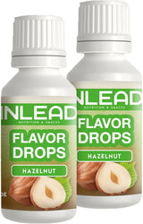 - smakdroppar | Sockerfri och kalorifri smak för sötningsmedel Naty Shop 2X 30Ml hasselnöt - Haselnuss