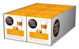 Latte Macchiato | 96 Kaffeekapseln & Latte Macchiato Caramel | 48 Kaffeekapseln | Arabica Robusta Blandning | Feines Caramell Aroma och leckerer Milchschaum