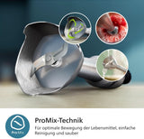 Philips 5000-Serie Stabmixer - 1200W Leistung. Promix-teknik. Led Geschwindigkeitsanzeiger. Stufenlose Geschwindigkeitseinstellung. Kompakt design. Leicht Zu Reinigen. Schwarz (HR2681/00) Kitchen Naty Shop