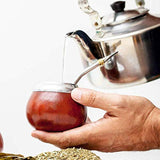 Mate Tea Koffein I Orostat, stamlöst och pulverfritt Traditionellt - Starkt Mate Tea från Paraguay I Koffeininnehåll | Energigivande och avgiftande dryck 500 G I 0,5 Kg