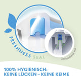 Emsa 515585 Matklipp & Stäng | 3 delar set | plast | transparent / grön | 0,55 / 1 / 2,2 liter Naty Shop matförvaringslådor
