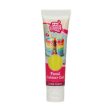 Funcakes Lime Green Gel matfärg: Högkoncentrerad karamellfärg för deg, grädde, fondant och marsipan. Enkel dosering. En droppe för att skapa livfulla färger. Halal. 30 g.