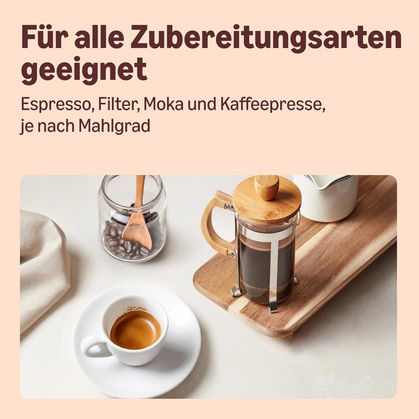 av Amazon Espresso Crema Röstkaffee Ganze Bohnen, 1 kg (2 förpackningar à 500 g), Rainforest Alliance-Zertifizierung