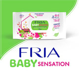 Baby Sensations med lock, 72 våtservetter, rengöringsservetter för personlig vård, unisex, barn