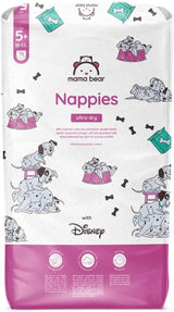 Amazon Märke: Mama Bear Disney Ultra Dry blöjor, storlek 3 (4-9 kg) - Månadslåda, vit, 172 count (2 förpackningar om 86)