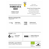 Gorilla Foresta Coffee 6 x 1000g helrostade bönor | Arabica blandning | Portafilter och helautomatiska espressomaskiner | Espressokaffe