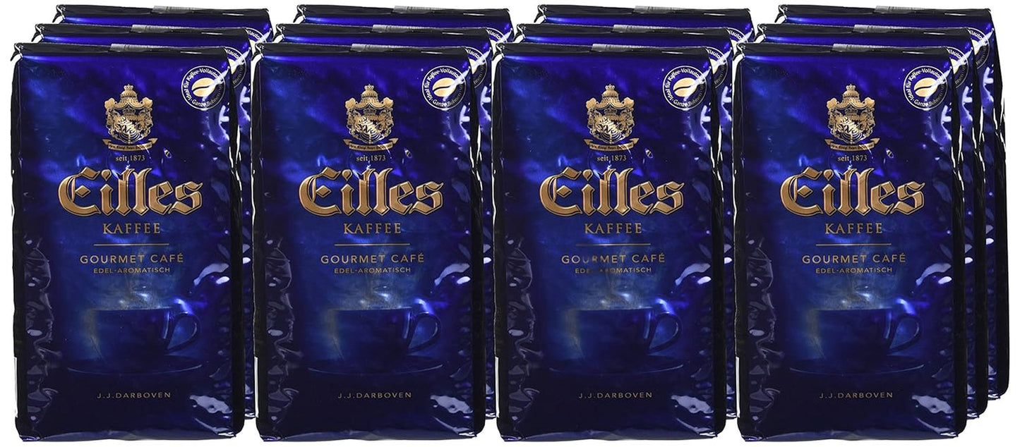 Eilles malet kaffe 12-pack (12 x 500 g)
