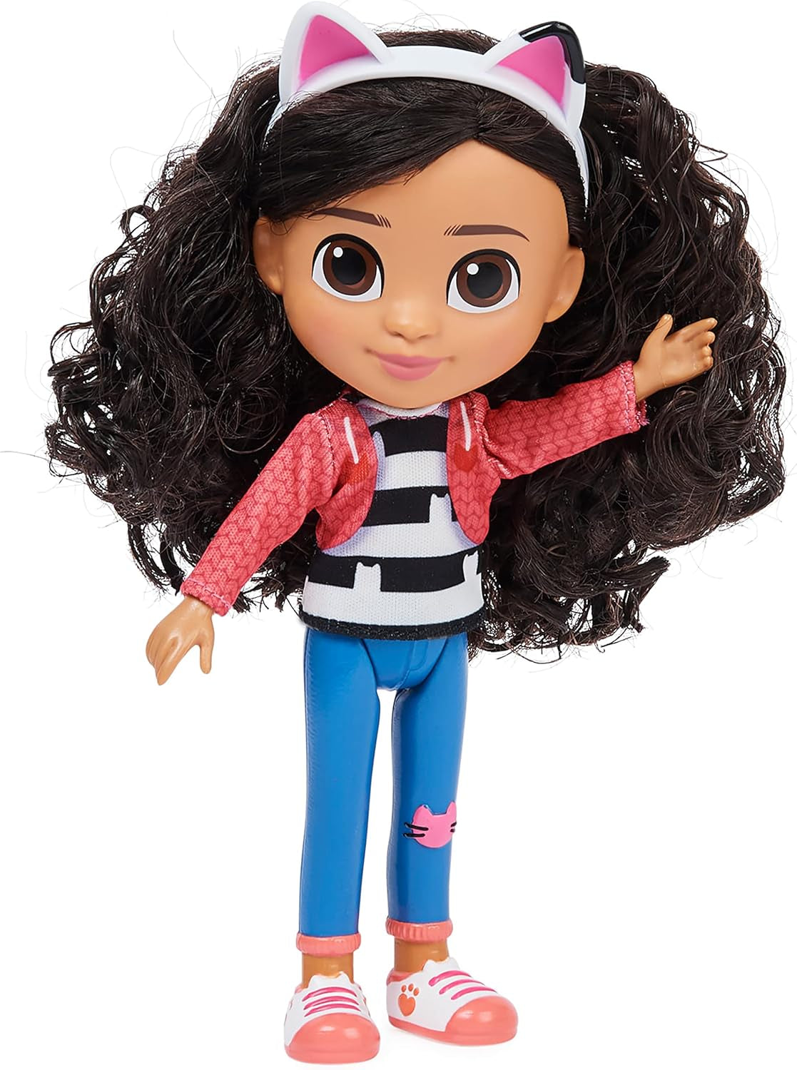 GABBY'S DREAMWORKS DOLLHOUSE - 20 cm Gabby Girl Doll, lämplig för åldrarna 3 och uppåt