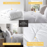Allergy Defense Duvet, 4,5 Tog, tillverkat av återvunnet material, anti-allergiframkallande och hypoallergena, Super King Size-säng Täcken och täcken Naty Shop
