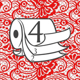 Toalettpapper Renova Renova Grand Royal 4-lagers - 6 rullar, stor (pack med 5)