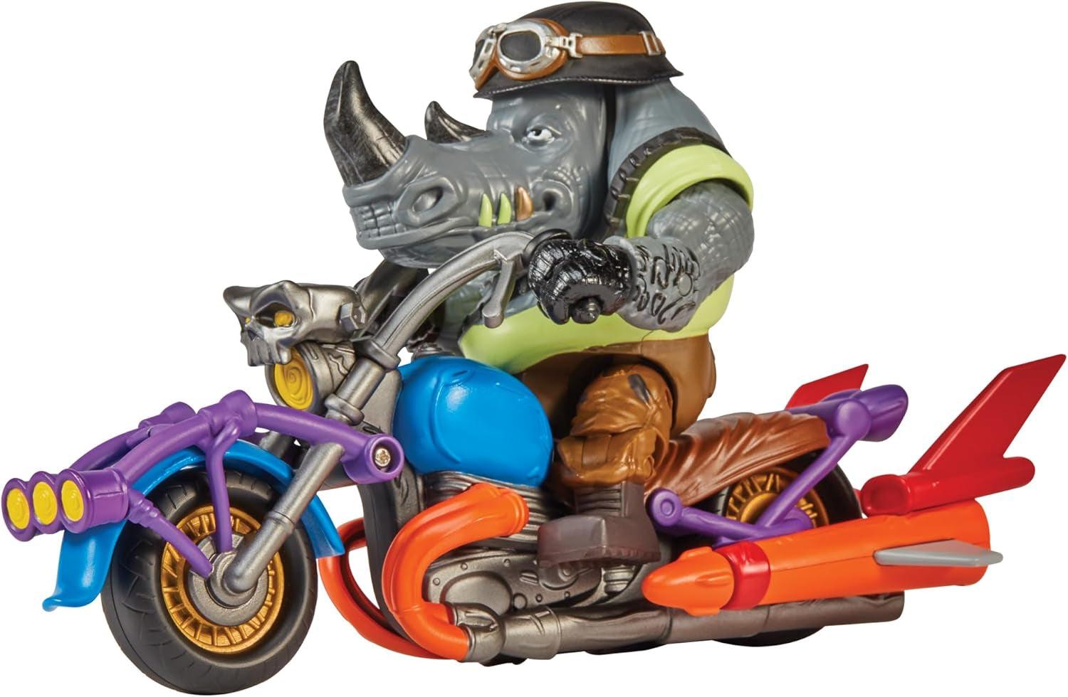 TEENAGE MUTANT NINJA Turtles - Basfigur Ray Fillet Actionfigurer Naty Shop Rocksteady